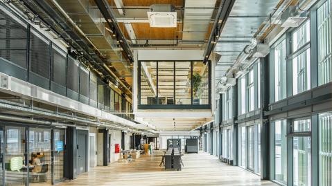 Smarte Büroflächen in einem intelligenten Gebäude