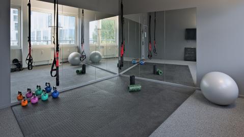 Fitness-Raum im EASTON HOUSE | Well-Zertifizierung