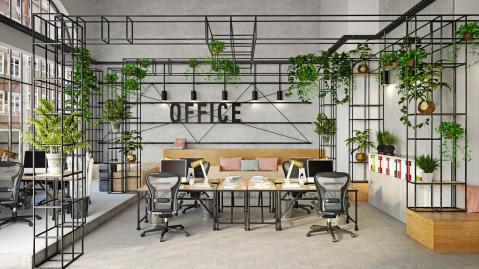Green Office Space New Work
